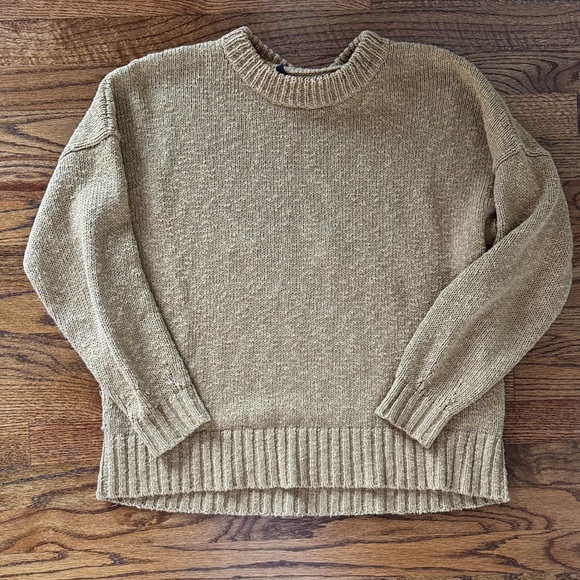 Jenni Kayne Sweaters - Jenni Kayne Cruise Cocoon Crewneck Safari  XS GUC